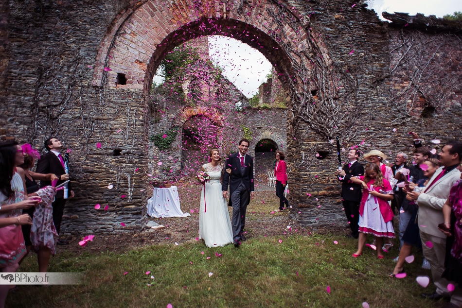 photographe mariage manoir de la jahotière