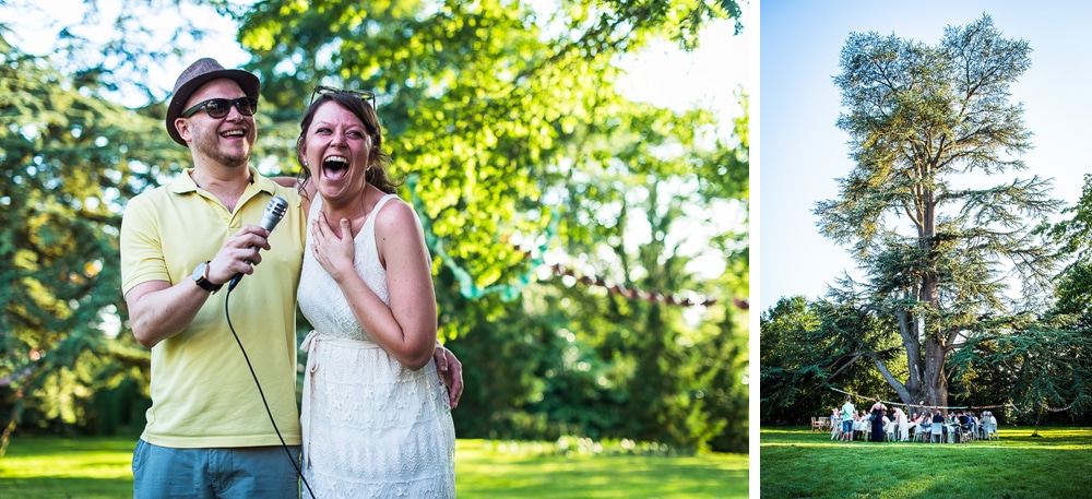 wedding in countryside