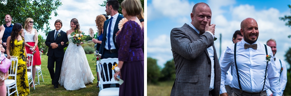 wedding in countryside