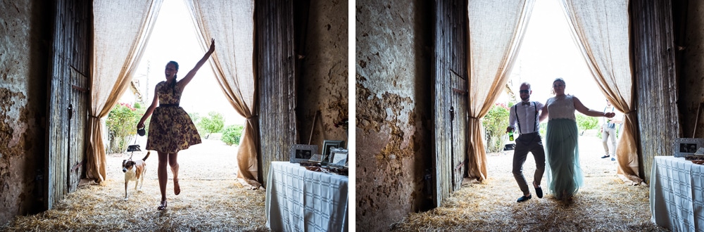 wedding in countryside