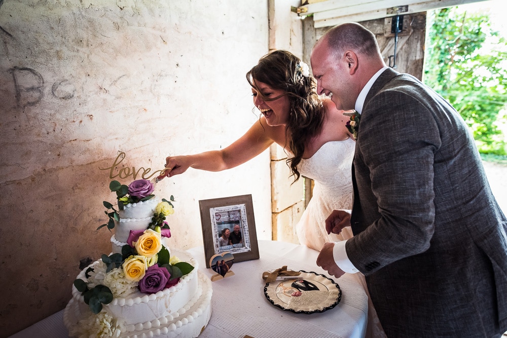 wedding in countryside