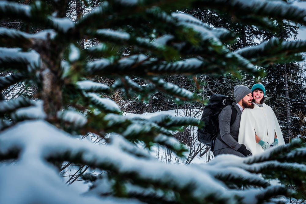 séance day after au ski - Photographe mariage paris Benjamin Brette