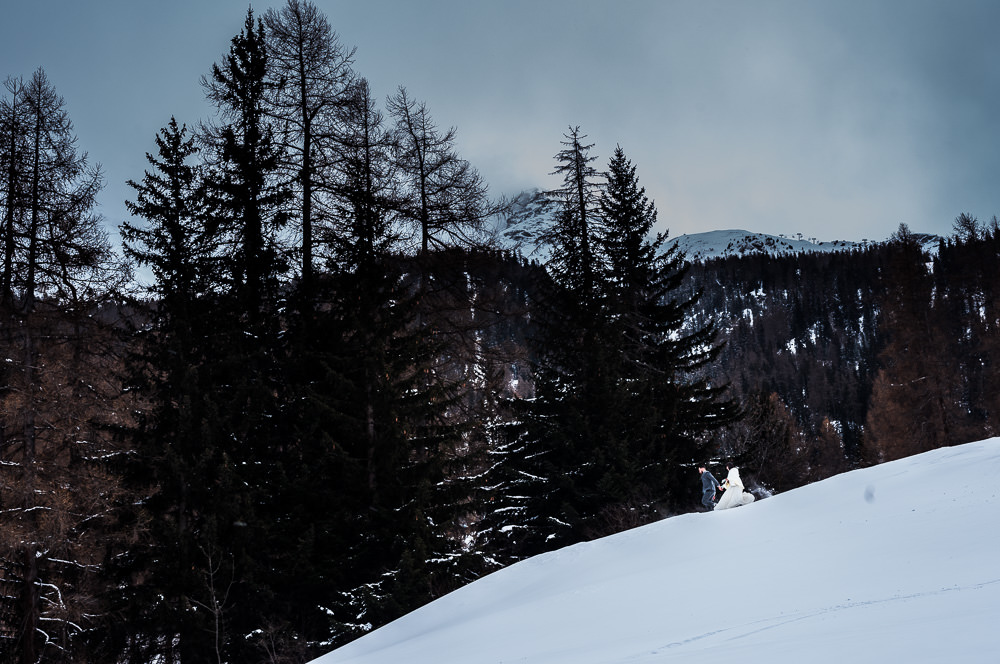 séance day after au ski - Photographe mariage paris Benjamin Brette