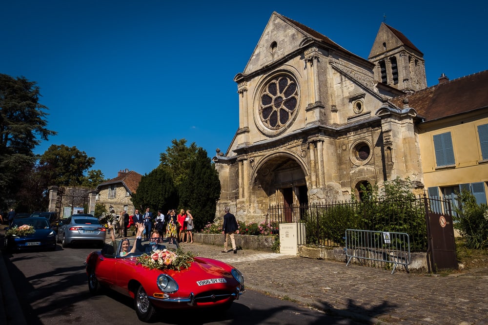 mariage au château de champlatreux