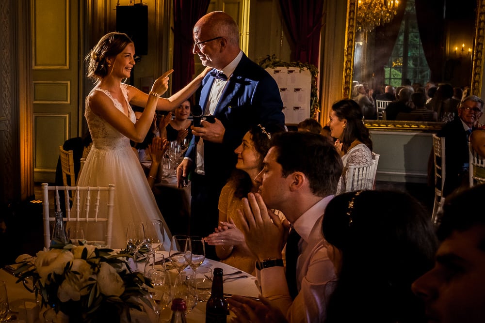 mariage au château de champlatreux