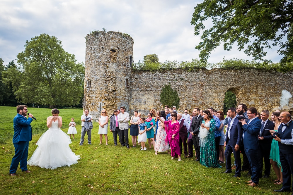 mariage au chateau du vivier