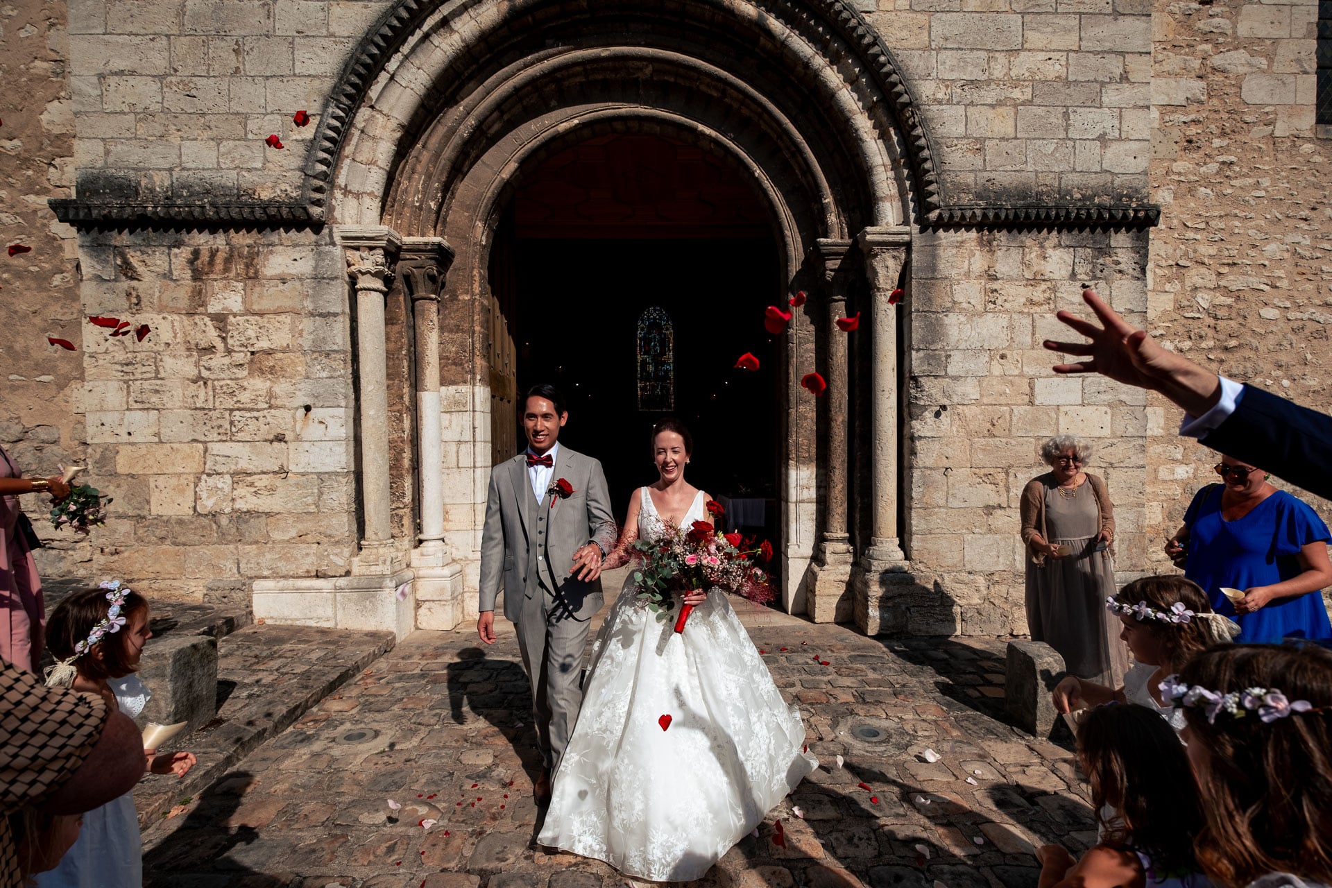 mariage au chateau de farcheville