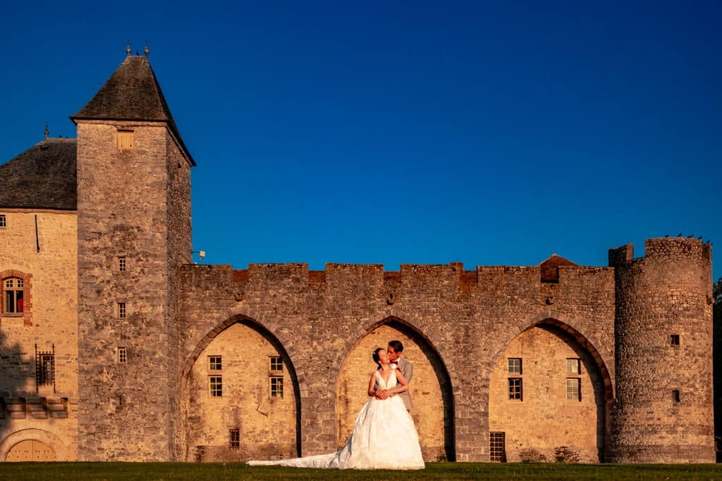 mariage au chateau de farcheville