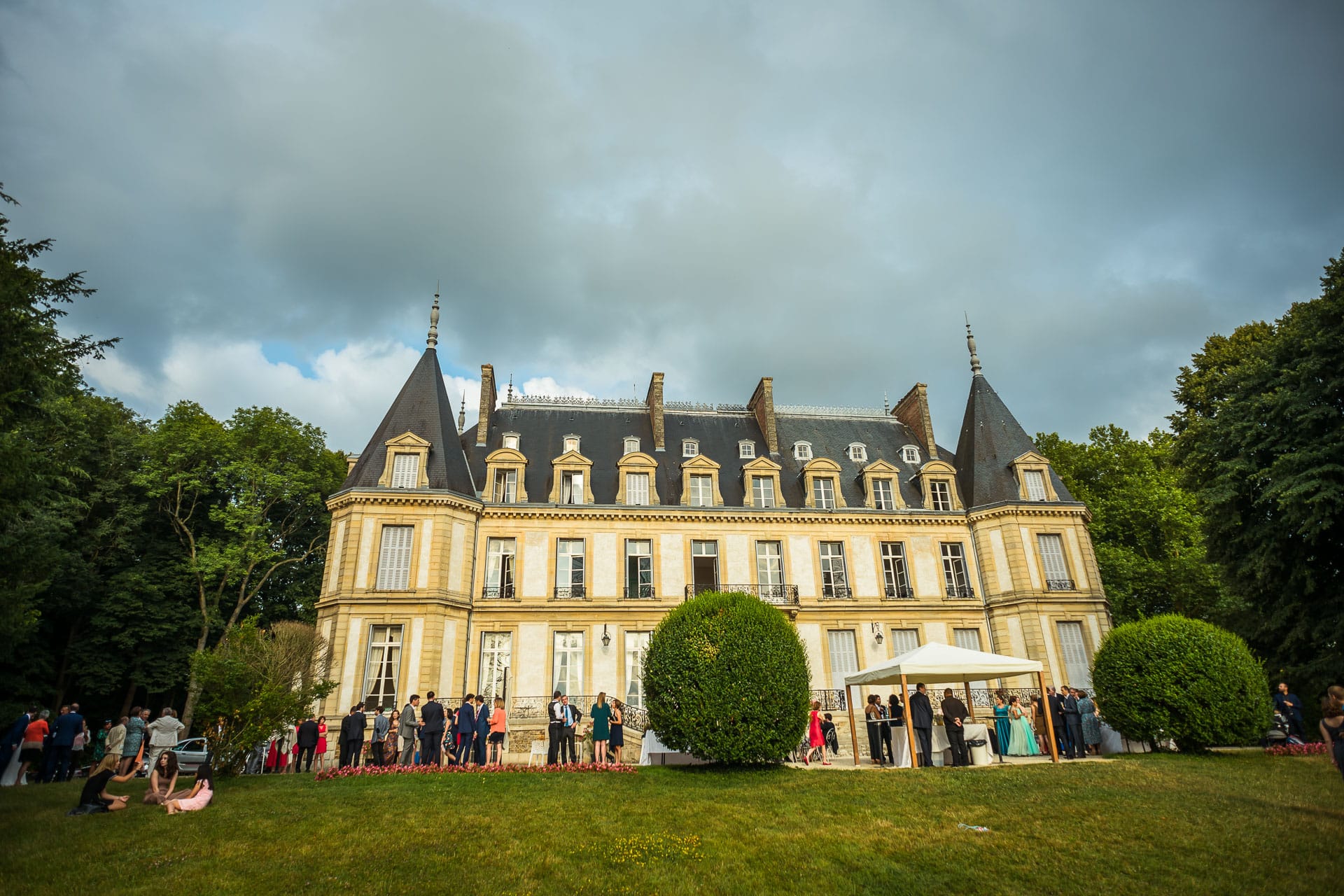 mariage au chateau de santeny