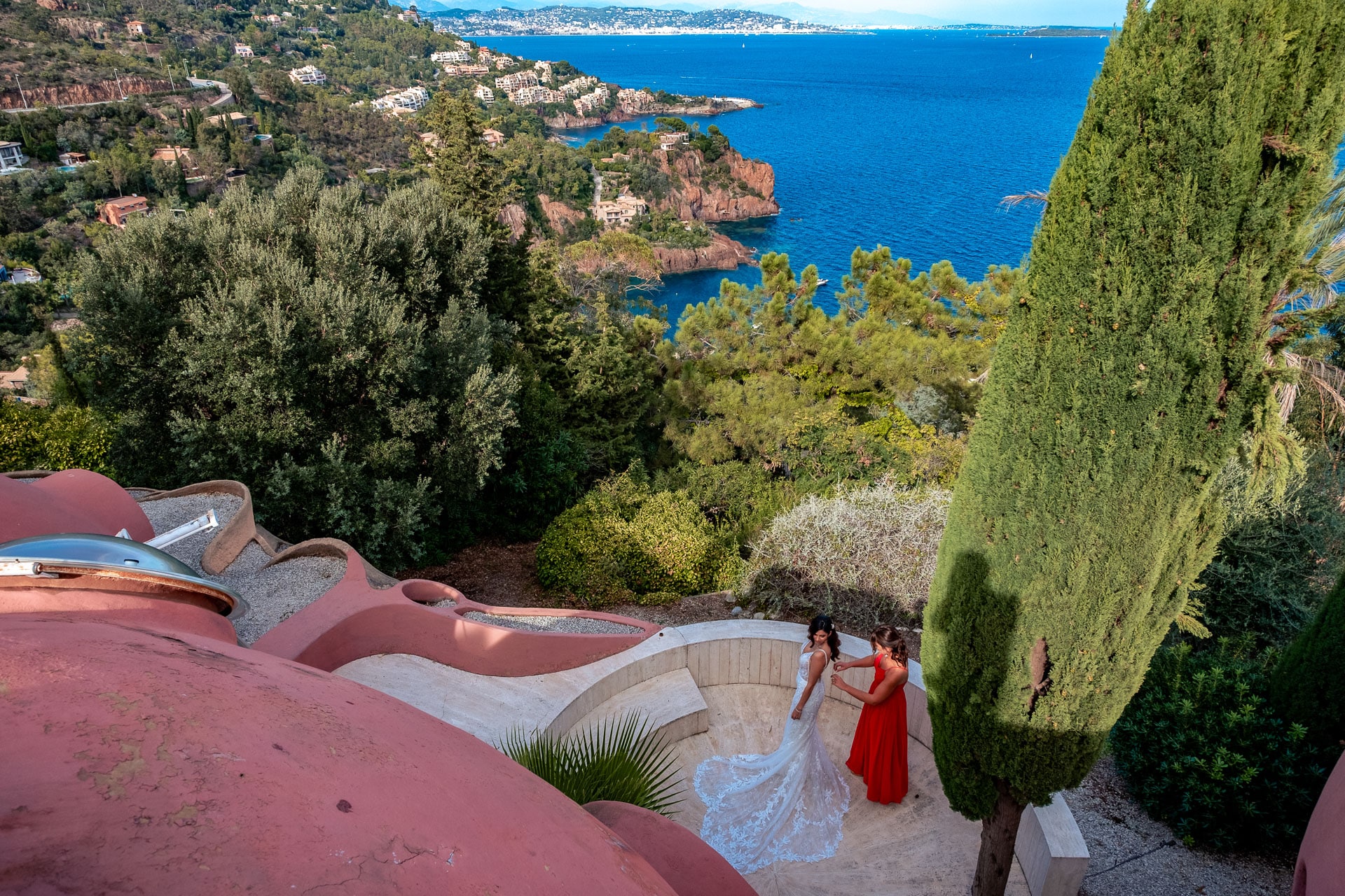 mariage au palais bulle