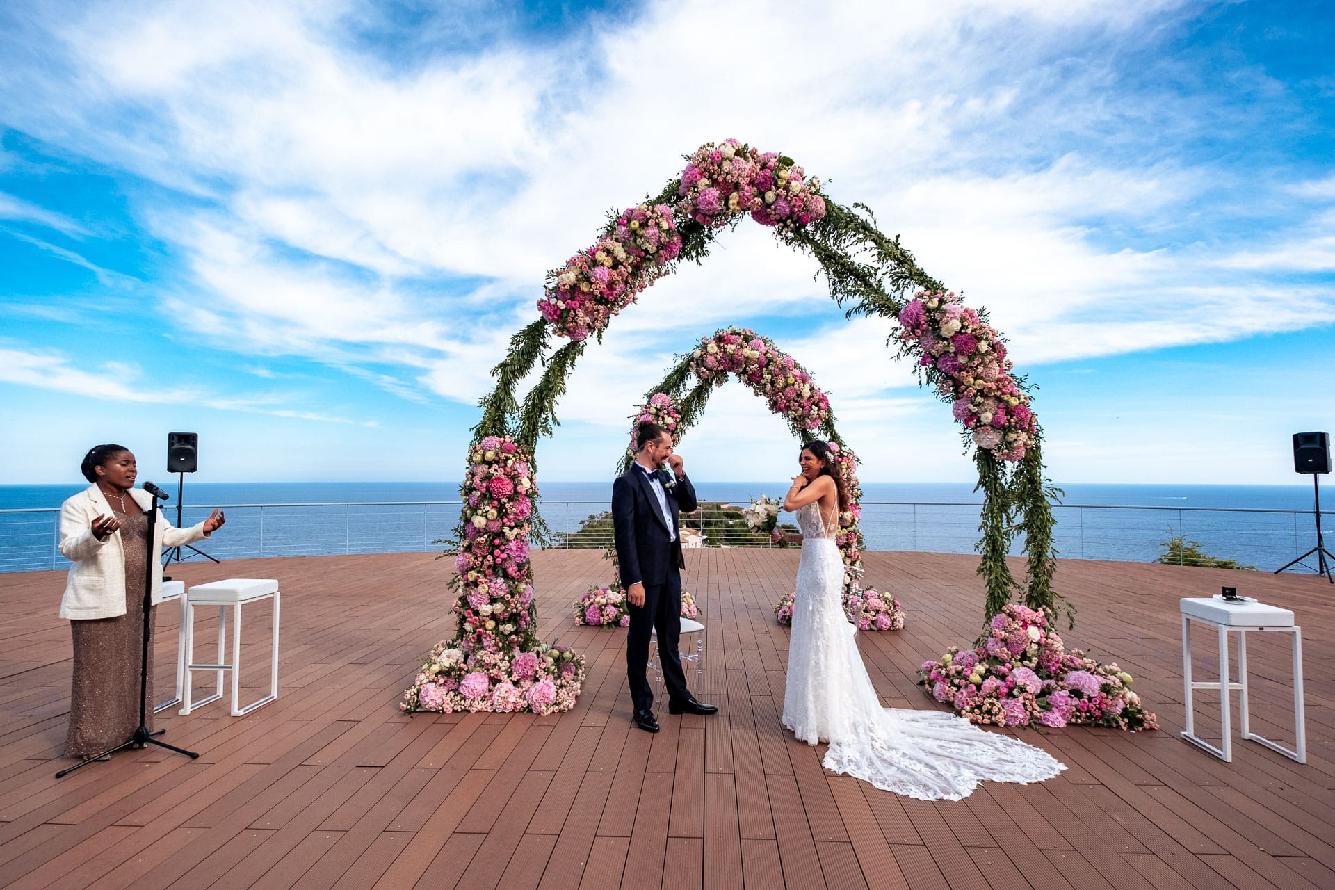 mariage au palais bulle