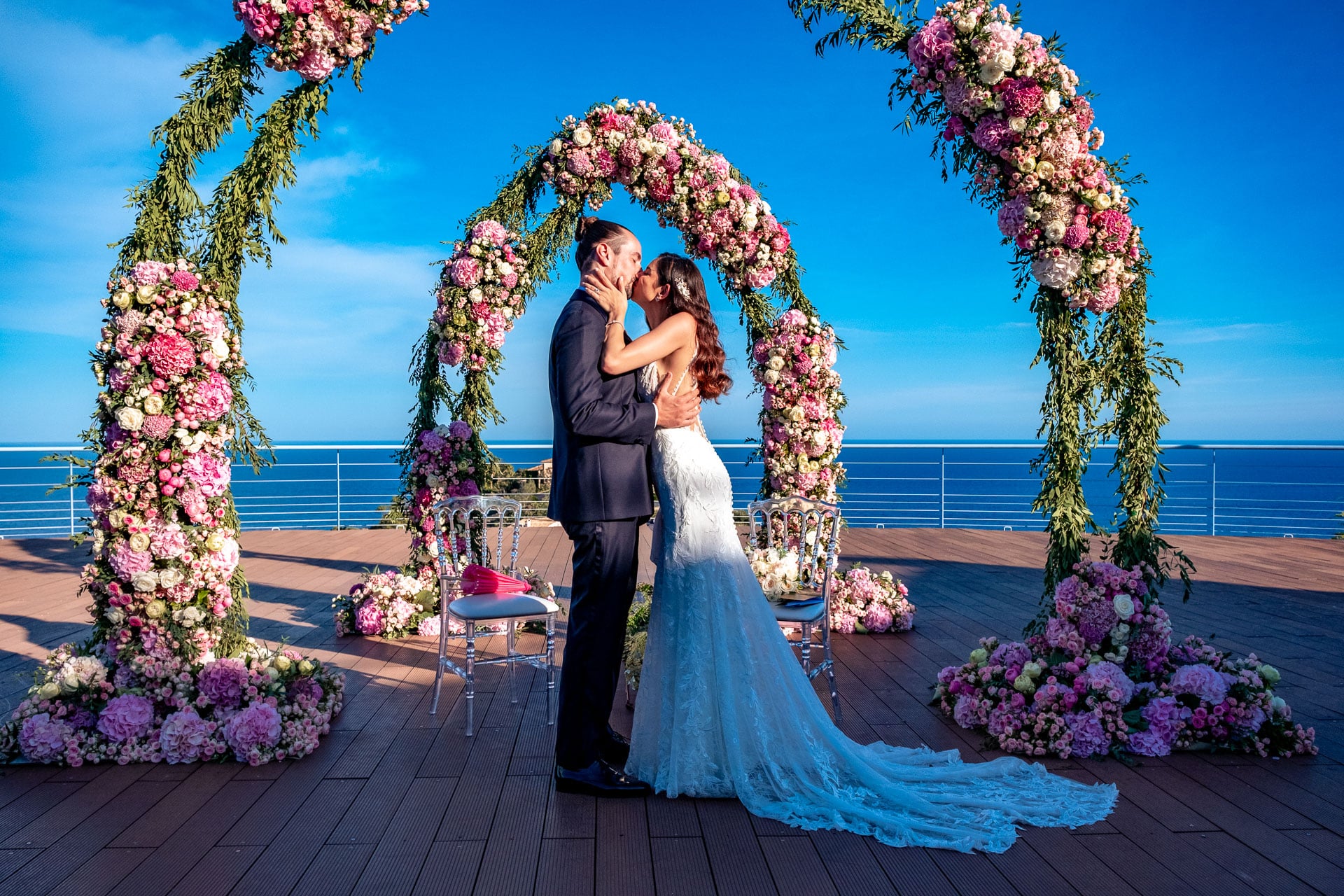 mariage au palais bulle