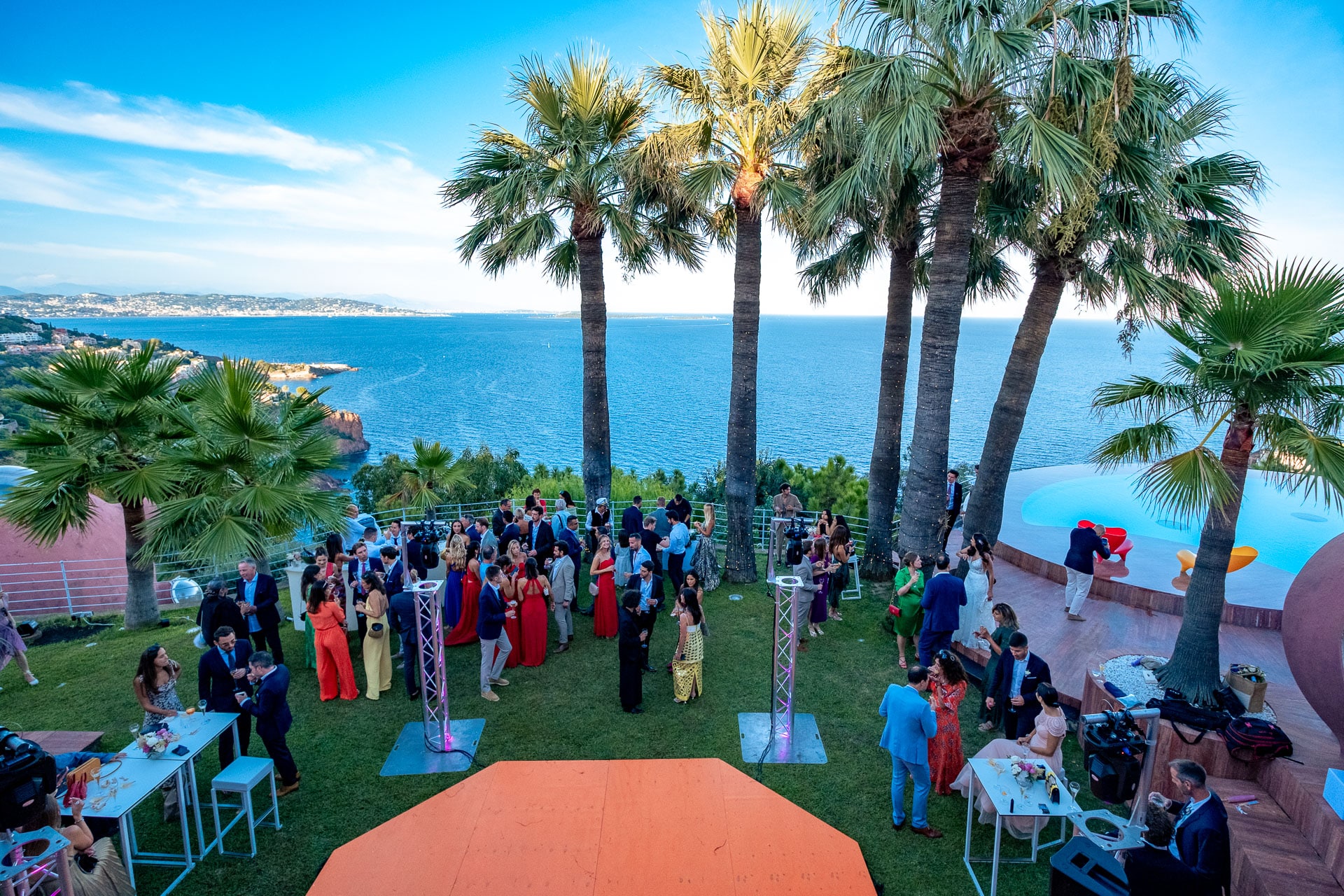 mariage au palais bulle