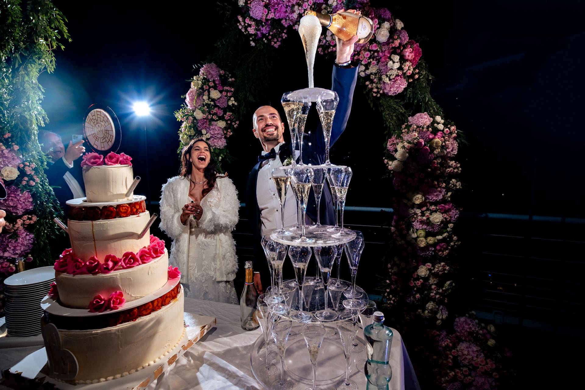 mariage au palais bulle