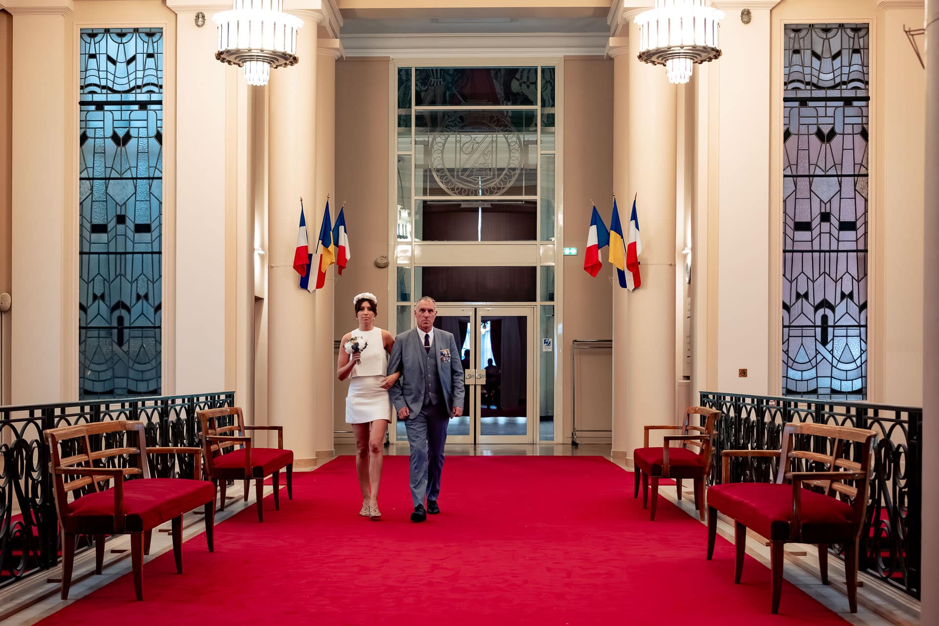 Mariage au pavillon wagram à paris