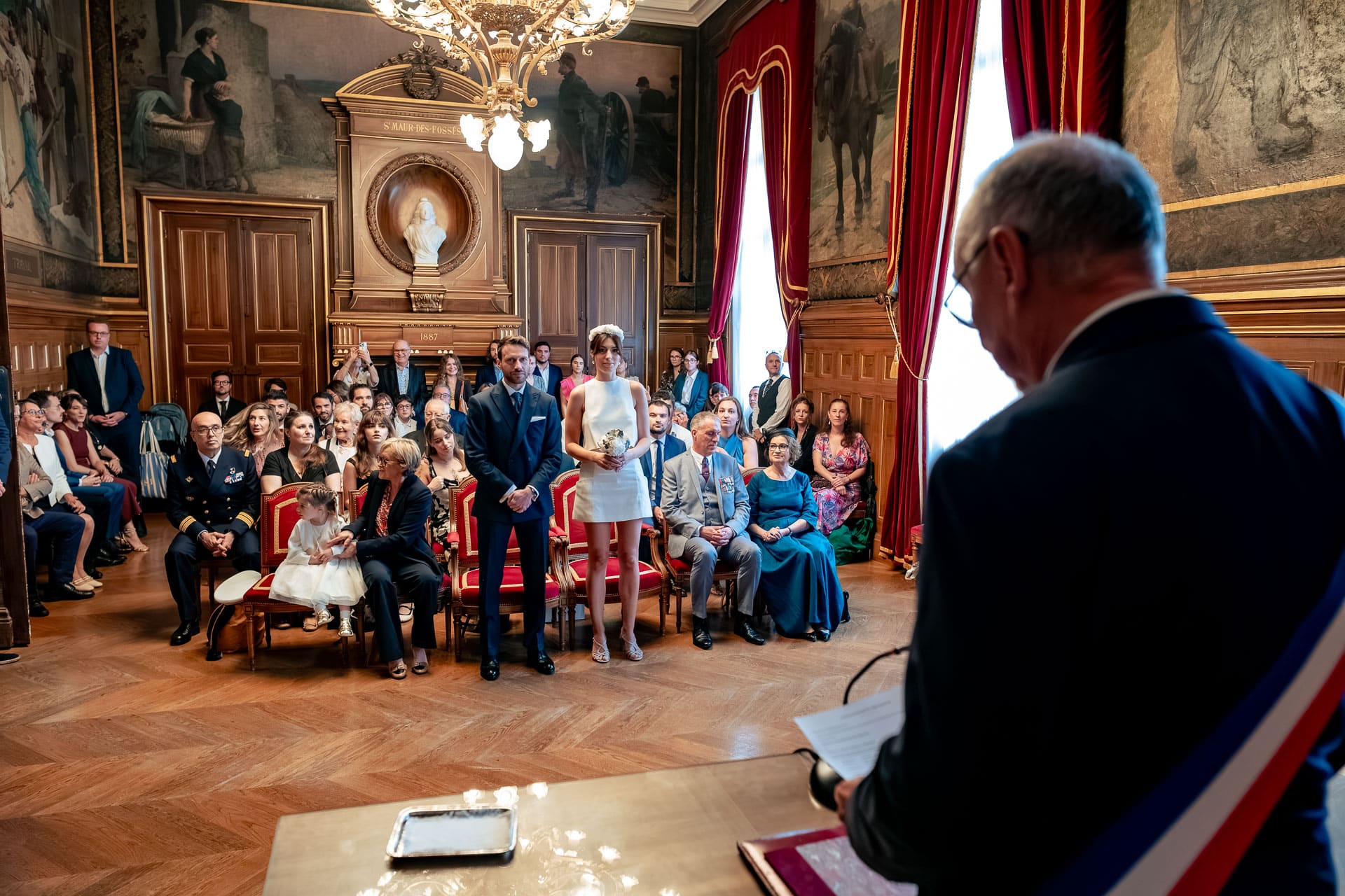 Mariage au pavillon wagram à paris