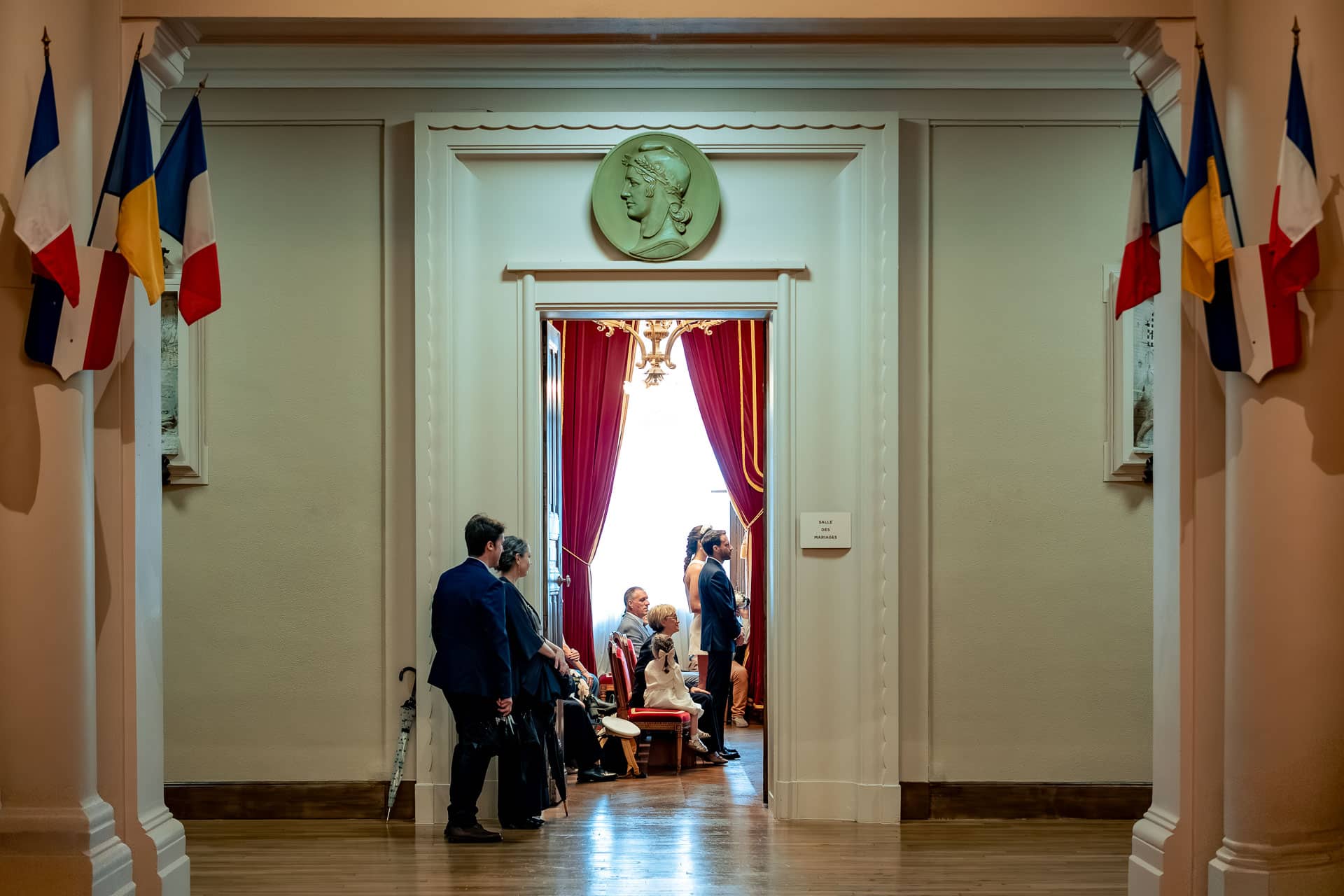 Mariage au pavillon wagram à paris