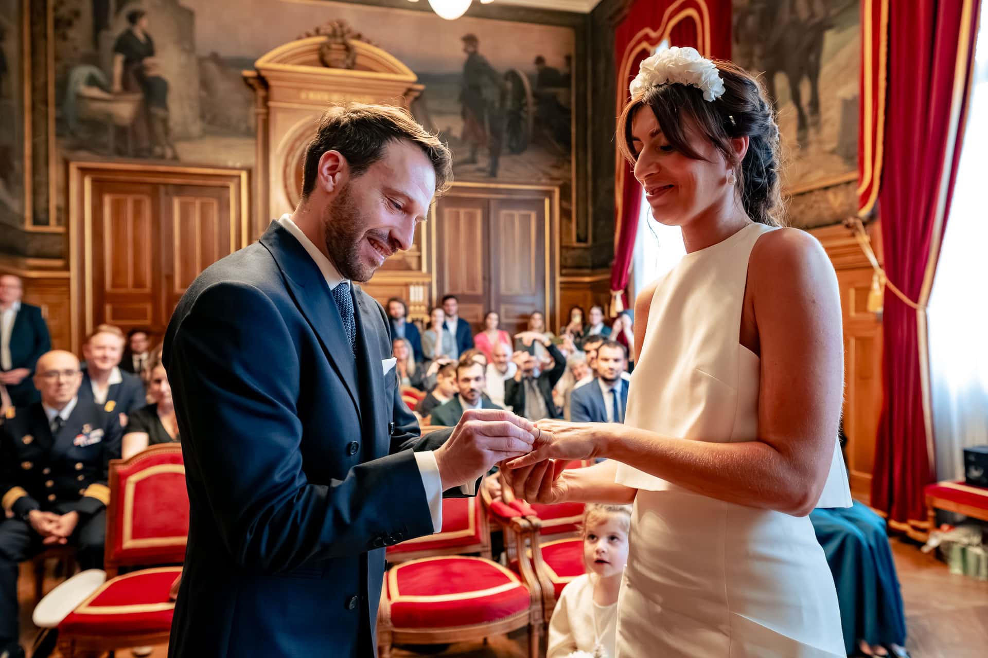 Mariage au pavillon wagram à paris